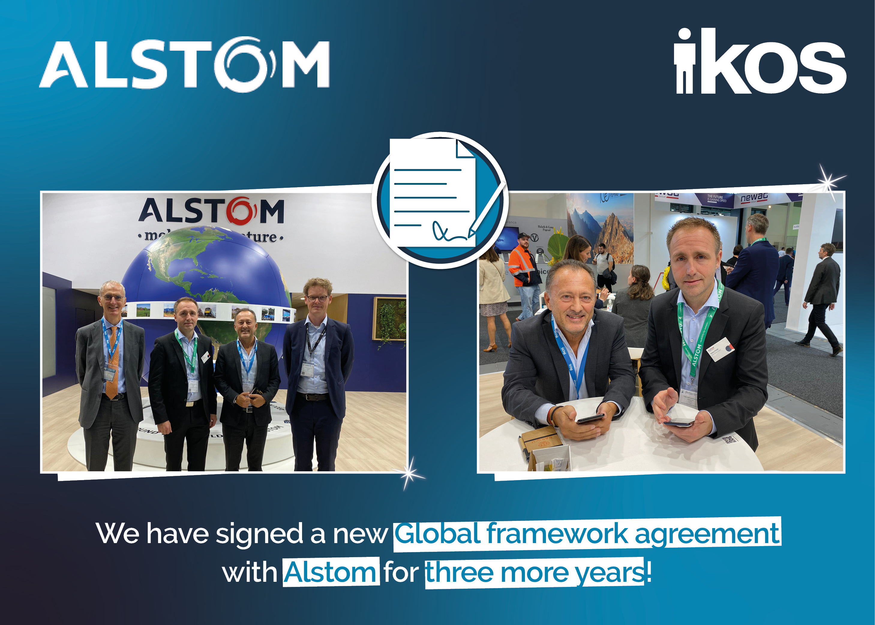 Contrat cadre Alstom Innotrans