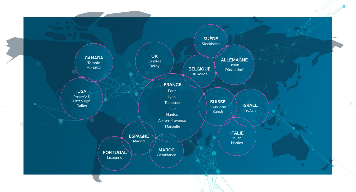 Carte implantations juillet 2023